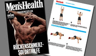 Rückenschmerz-Soforthilfe – Trainingsplan