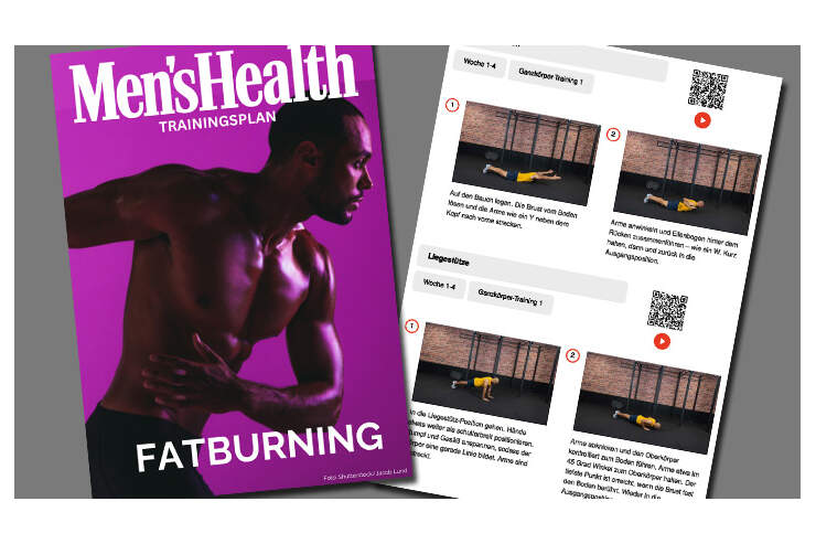 Fatburning mit Home-Gym-Trainingsplan für 8 Wochen – Trainingsplan für Fortgeschrittene ab 40