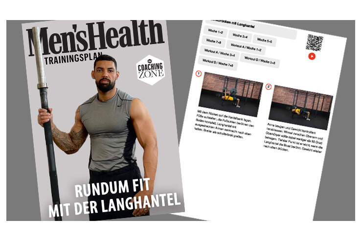 Rundum fit mit der Langhantel – Trainingsplan